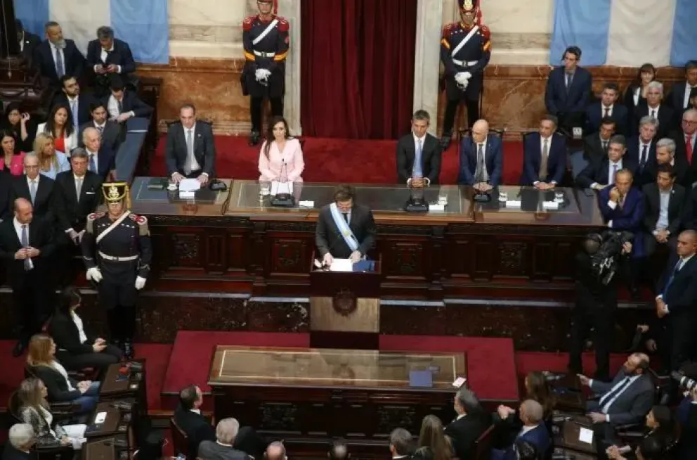 Javier Milei anunció un paquete de medidas "anti casta" 