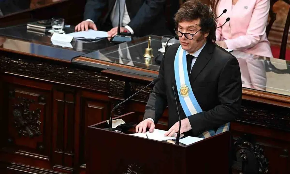 El discurso de Javier Milei fue el más visto de la historia