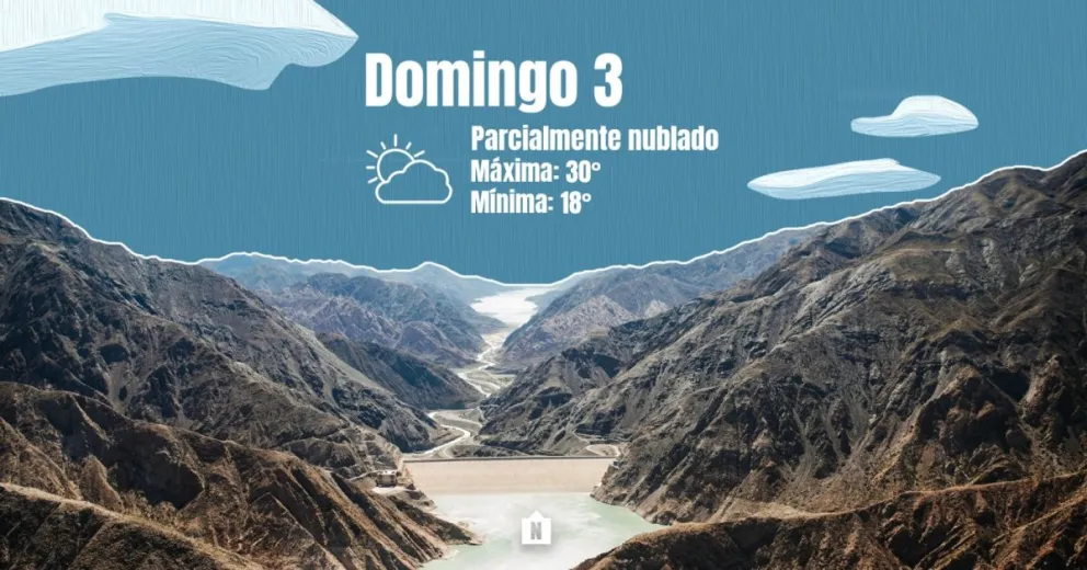 Nubes y baja temperatura para este domingo