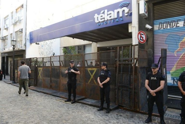 El Gobierno nacional intervino la agencia de noticias Télam