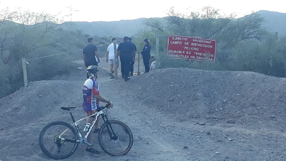 Identificaron al hombre que murió practicando mountain bike en el predio del RIM 22