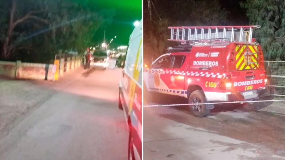 Buscan intensamente a un obrero que cayó al canal tras una pelea con un compañero de trabajo