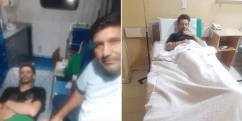 Le arrojaron una piedra a un arquero y terminó en el hospital 