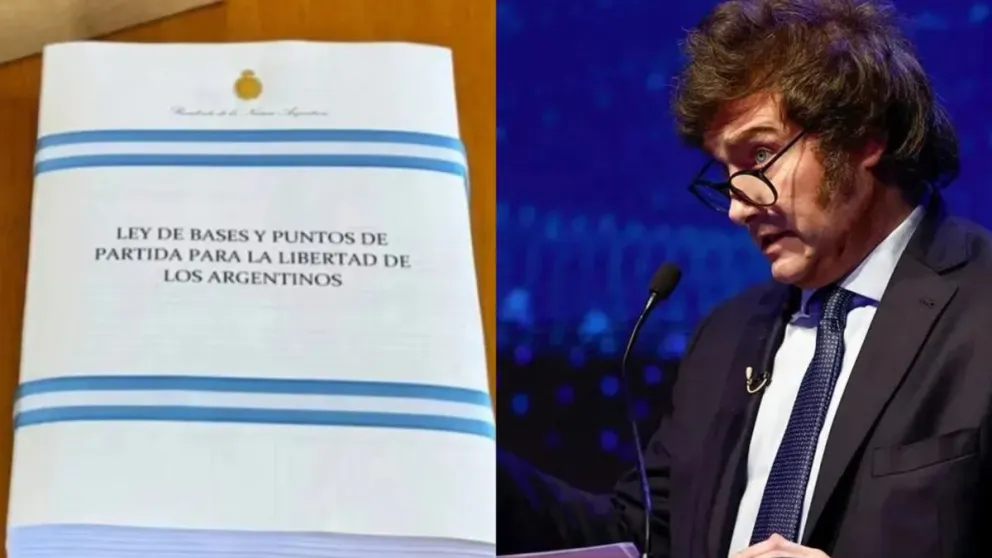 Se difundió el texto completo de la nueva ley ómnibus