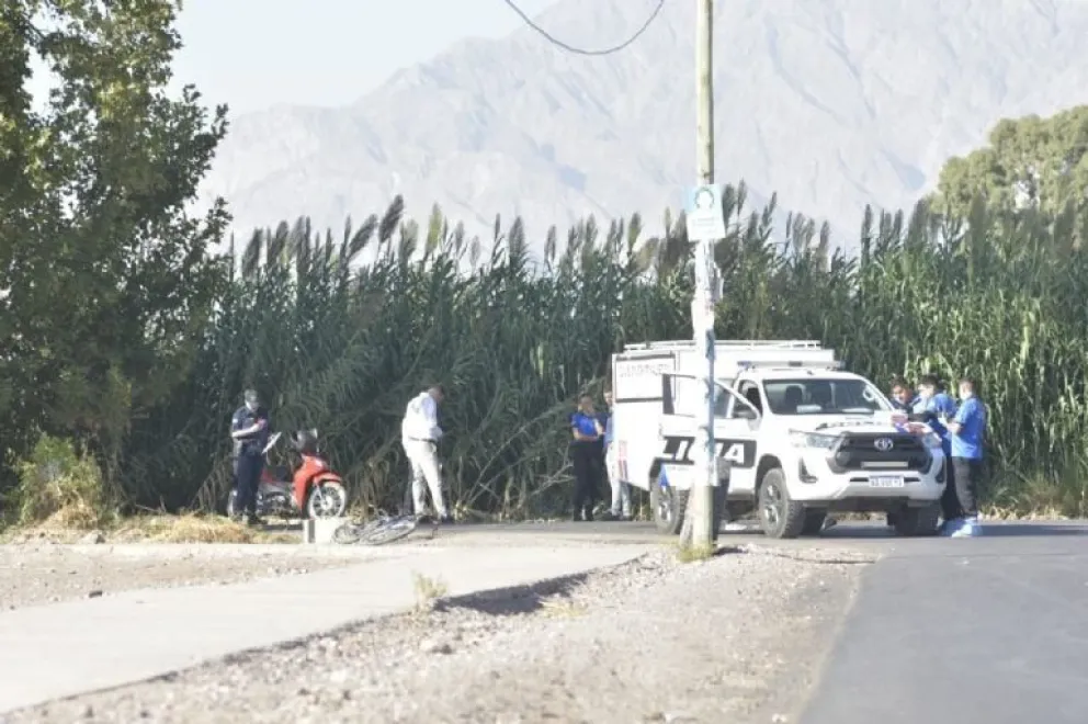 Siniestro vial: un ciclista falleció en el departamento de Rawson