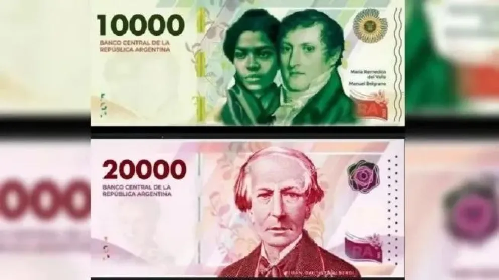 Los billetes de $10.000 y $20.000 comenzarán a circular a partir de junio 