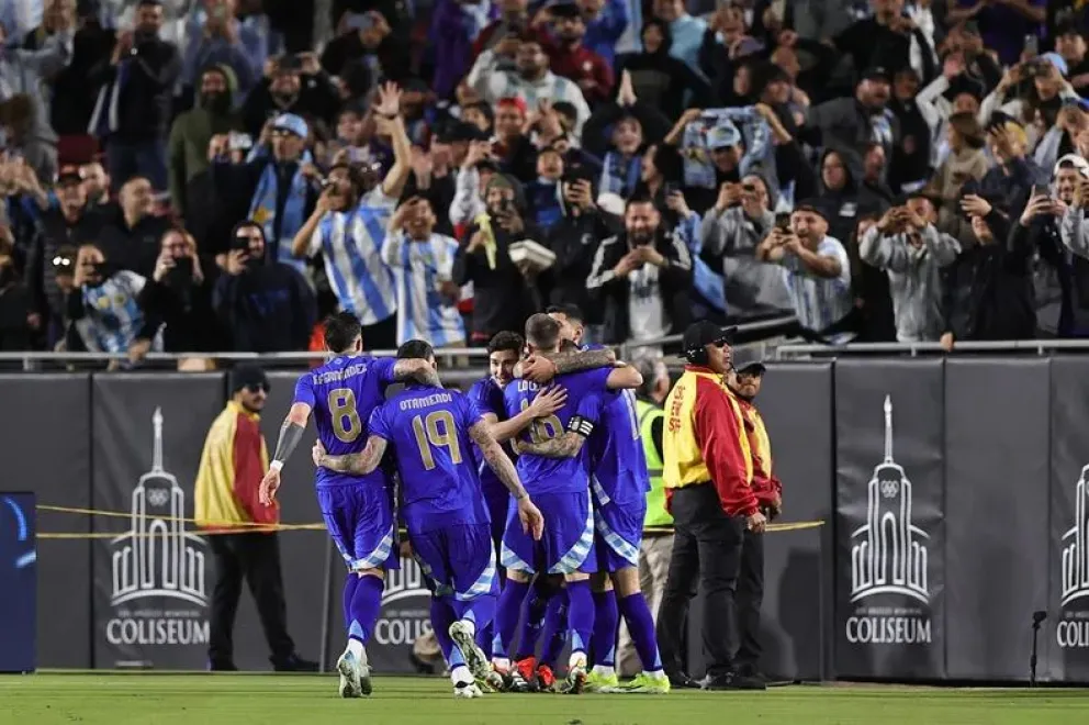 Argentina reaccionó a tiempo, y le ganó 3 a 1 a Costa Rica en el cierre de la gira por Estados Unidos