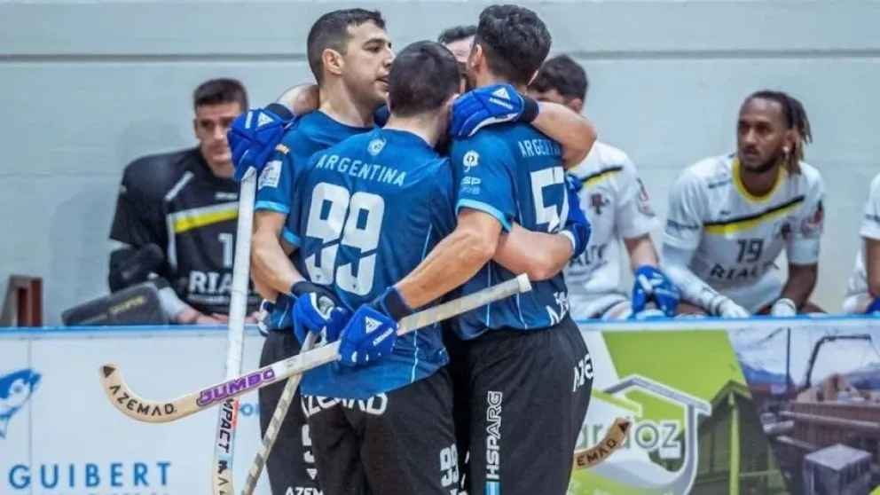 Argentina derrotó a Montreaux y avanzó a las semis de la Copa de Naciones de Hockey Sobre Patines  
