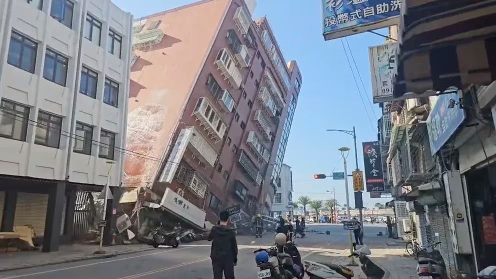 Impresionantes imágenes del terremoto en Taiwán 