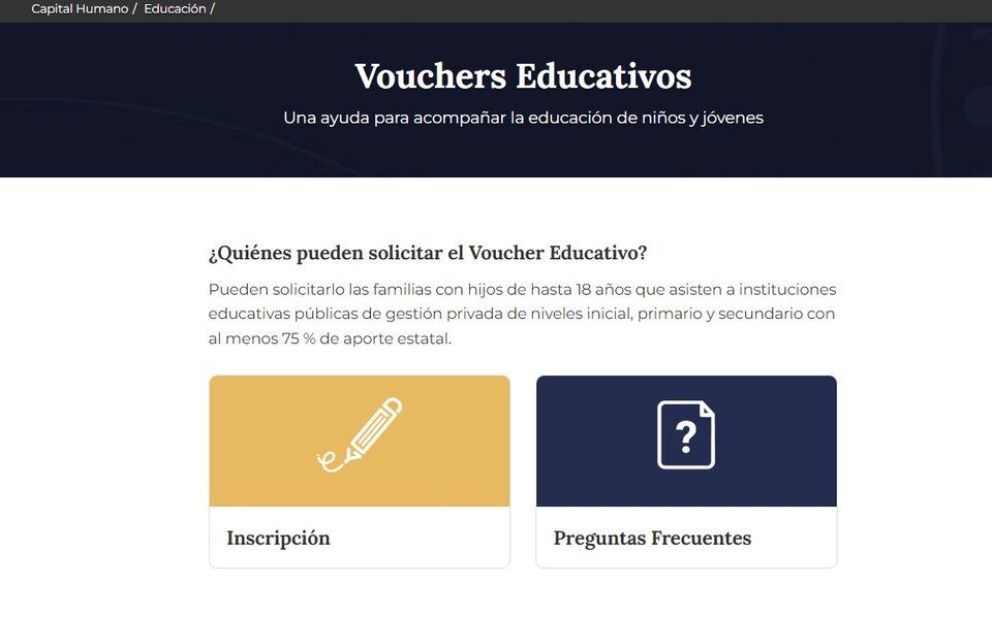 7.000 usuarios por minuto: la odisea de las familias para inscribirse en el programa de vouchers educativos 