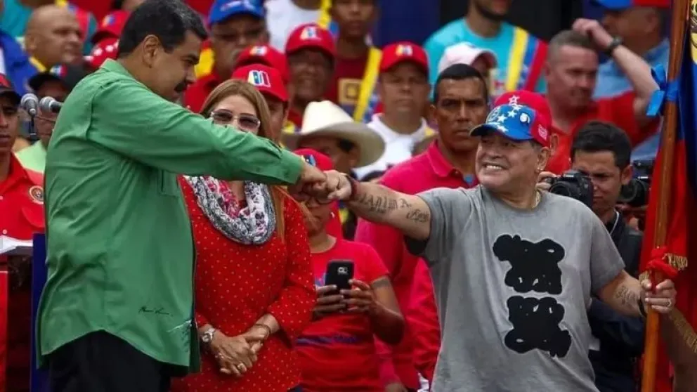 Nicolás Maduro afirmó que a Diego Maradona "lo mataron"