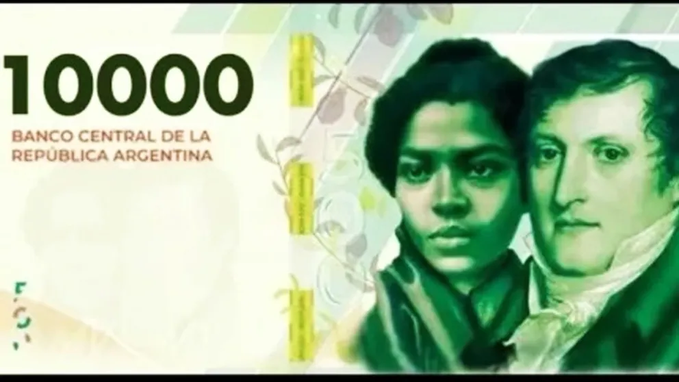 El Gobierno lanza el billete de $ 10.000 que empezará a circular en mayo