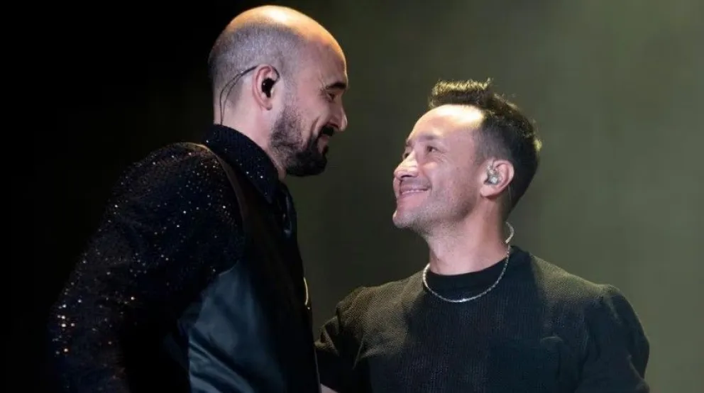 Luciano Pereyra y Abel Pintos anunciaron un tema juntos y sus fanáticos explotaron en las redes sociales