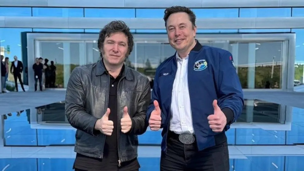 Milei se reunió con el multimillonario Elon Musk en Estados Unidos