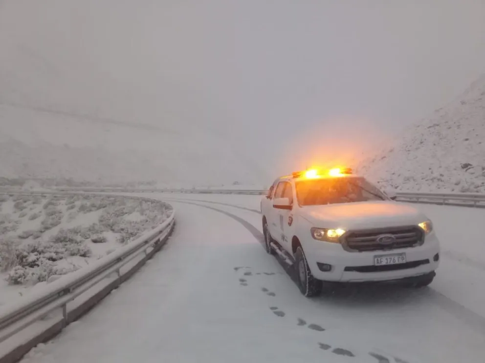 Imágenes de la nieve en San Juan: desde Veladero hasta la ruta 150