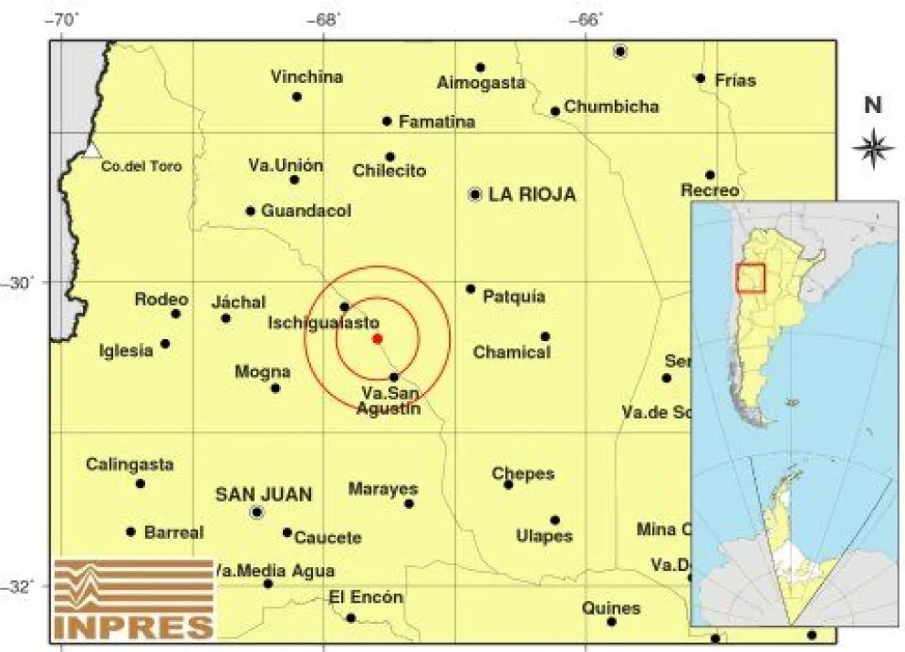 Un sismo asustó a los vallistos