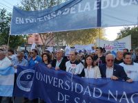 Multitudinario apoyo sanjuanino a la universidad pública