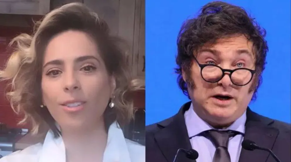 Vannucci rompió el silencio y respondió a los rumores de romance con Javier Milei