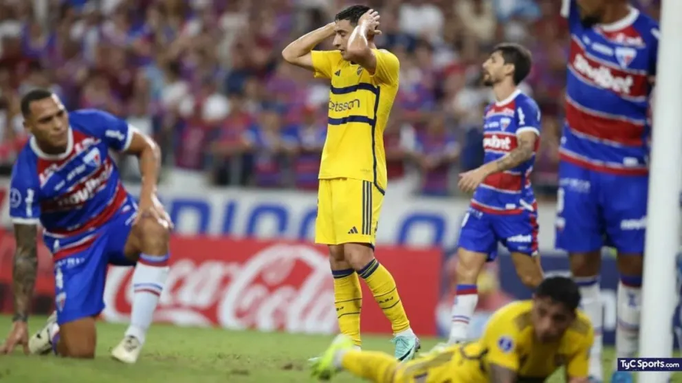 Boca Juniors perdió contra Fortaleza por 4 a 2 en Brasil 