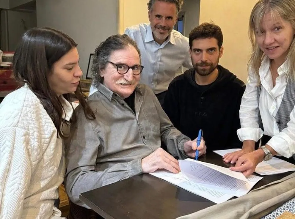 Charly García, a un paso de editar su nuevo disco: "La lógica del escorpión"