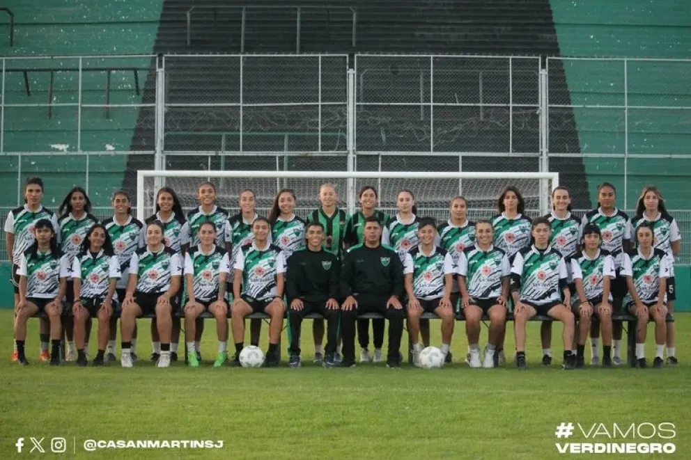 Se viene el Regional Amateur Femenino de fútbol, y San Martín presentó su plantel
