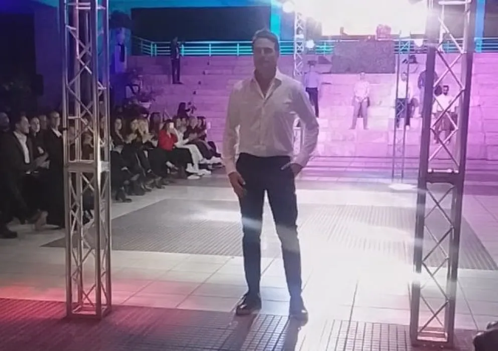 Cami Homs, Hernán Drago y Anabel Sánchez brillaron en la pasarela sanjuanina