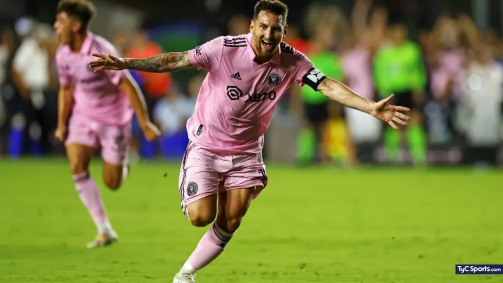 Messi ganó por segunda vez desde que está en la MLS el premio al "jugador de la semana"
