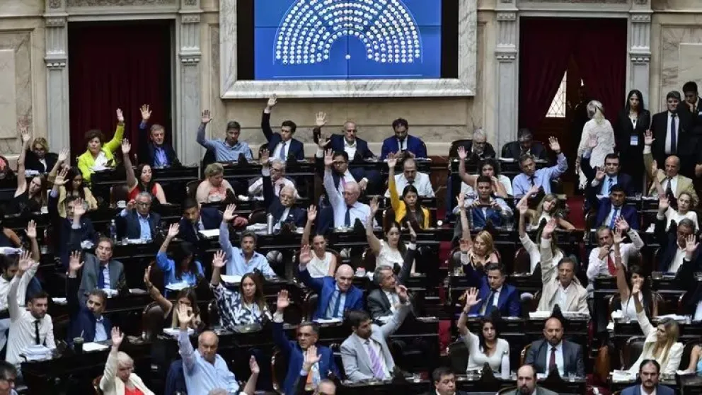 La Cámara de Diputados aprobó el proyecto de la Ley Bases en general 