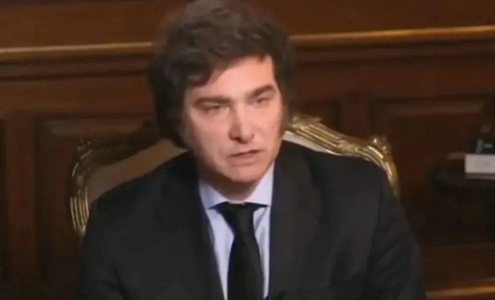 Milei se enojó en una entrevista porque le preguntaron por su vida personal 