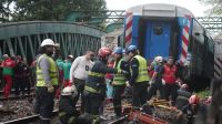 Impactante choque entre trenes en Buenos Aires 