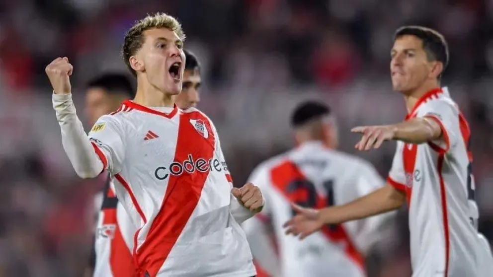 River debutó en la Liga Profesional con una goleada ante Central Córdoba 