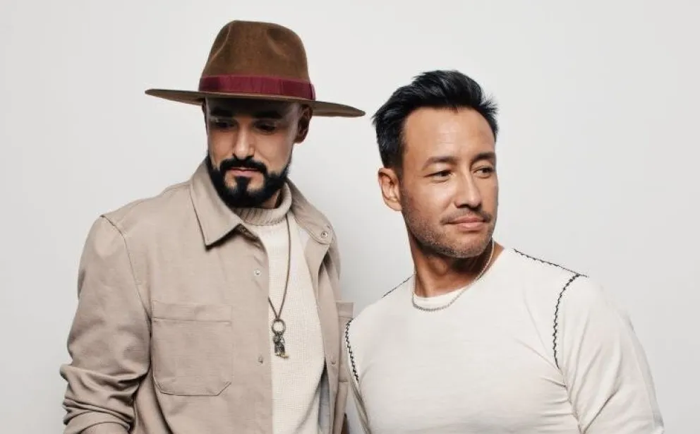 "Un privilegio", la sensación común de Abel Pinto y Luciano Pereyra, tras cantar juntos una canción