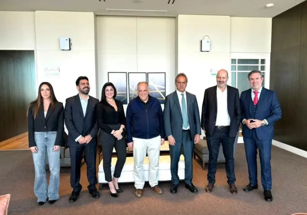 Funcionarios del Gobierno se interiorizaron con el presidente de LaLiga de España sobre la implementación de las SAD