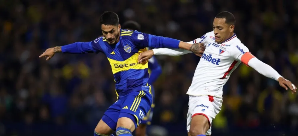 Boca se durmió en la última y Fortaleza lo amargó en la Copa Sudamericana