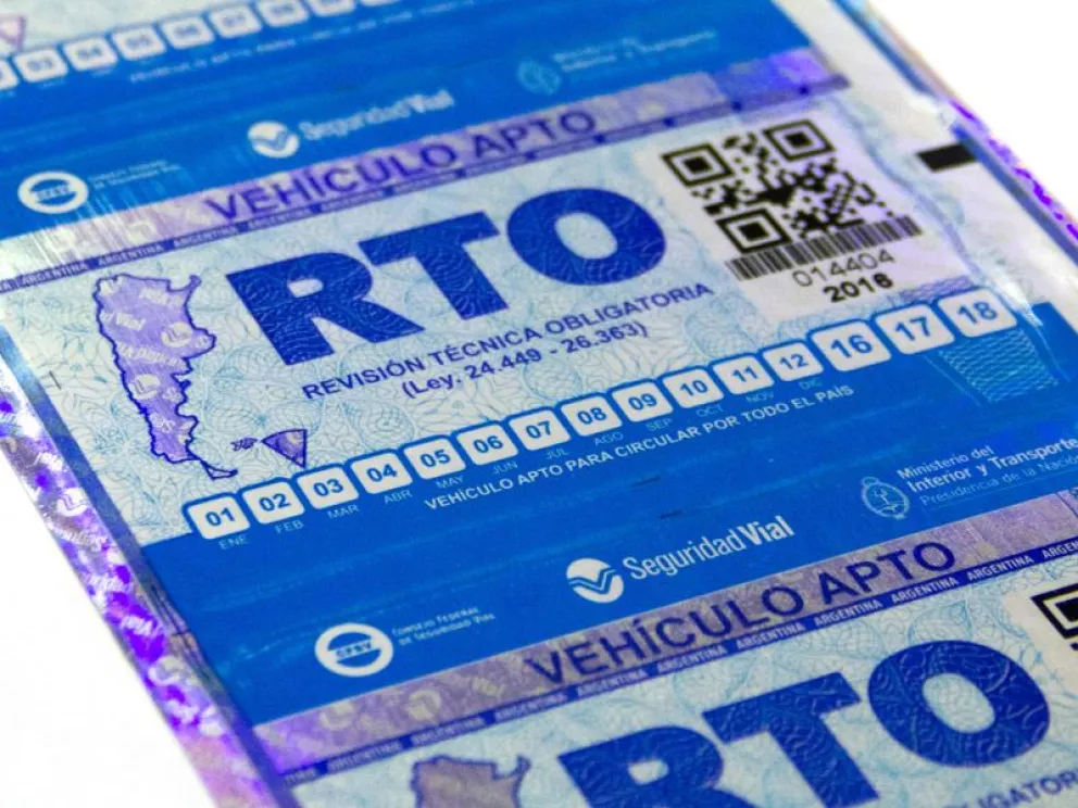 Confirman que por ahora se continuará pidiendo la RTO para circular en la provincia
