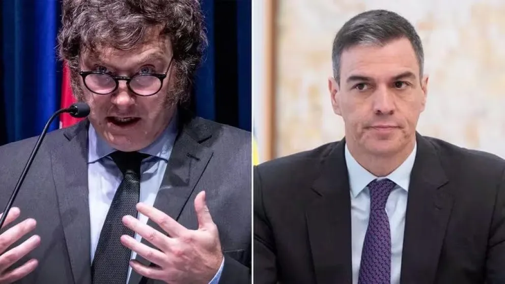 Pedro Sánchez criticó a Milei en su visita a España: "Representamos todo lo que él odia" 