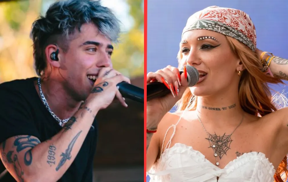 "Estoy enamorada": la confesión de La Joaqui al ir al recital de Luck Ra