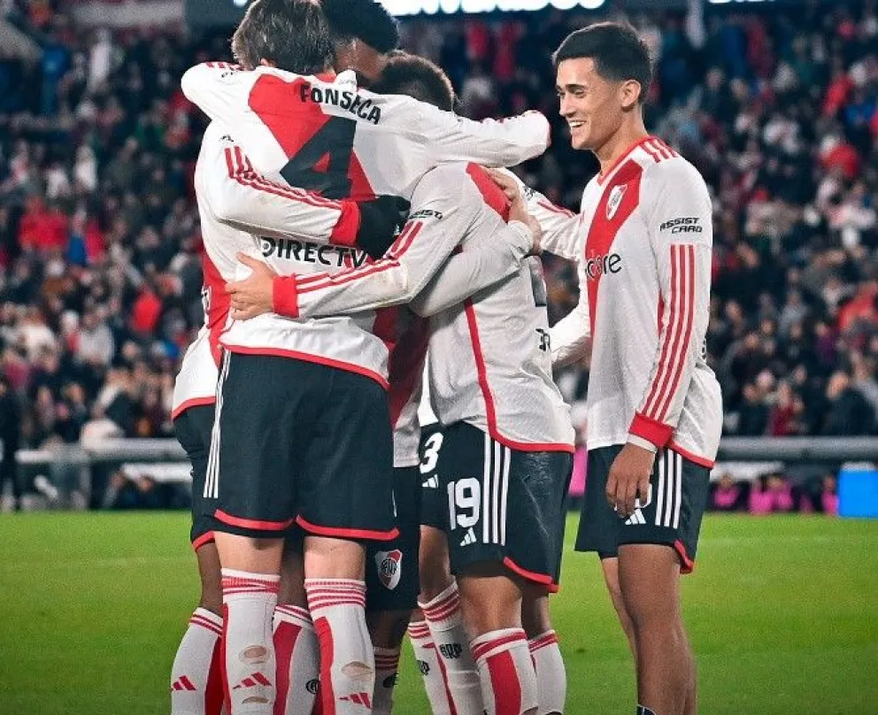 Arranque perfecto de River, que es puntero de la Liga Profesional