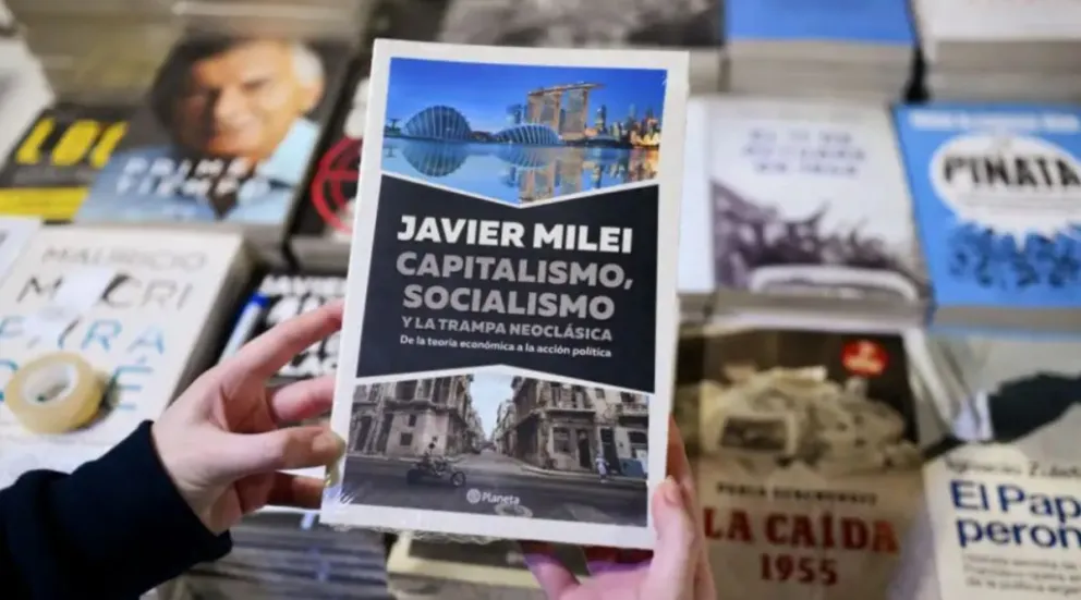 Se agotaron las entradas para la presentación del libro de Javier Milei