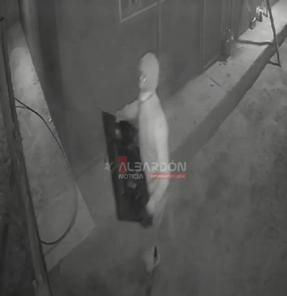 Delincuentes desvalijaron una casa en Albardón 