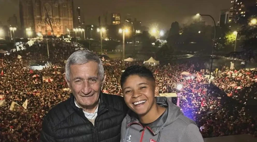 La historia de amor del padre de la Brujita Verón y una DT de Estudiantes, 50 años menor que él