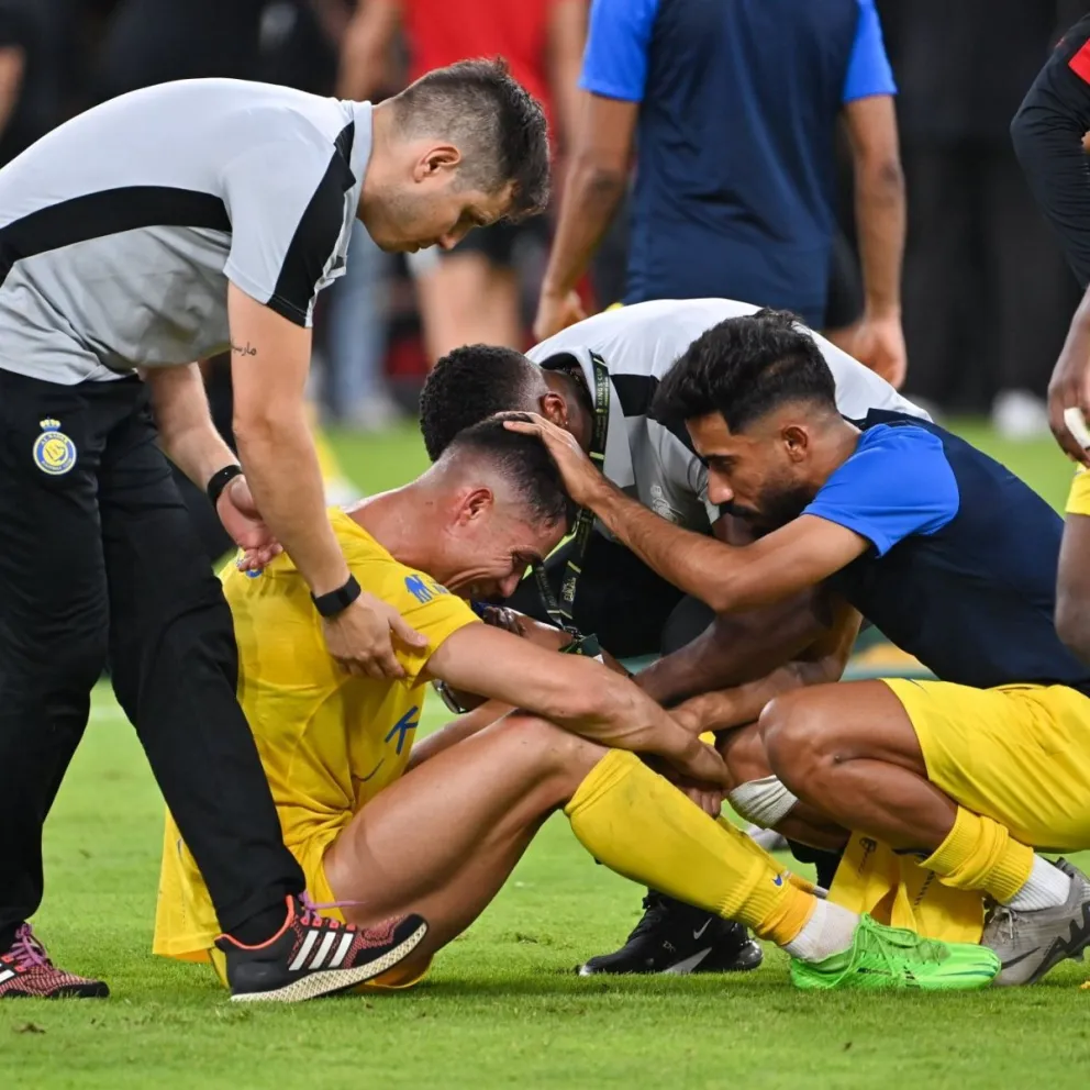 El desconsolado llanto de Cristiano Ronaldo, tras perder una final increíble por penales