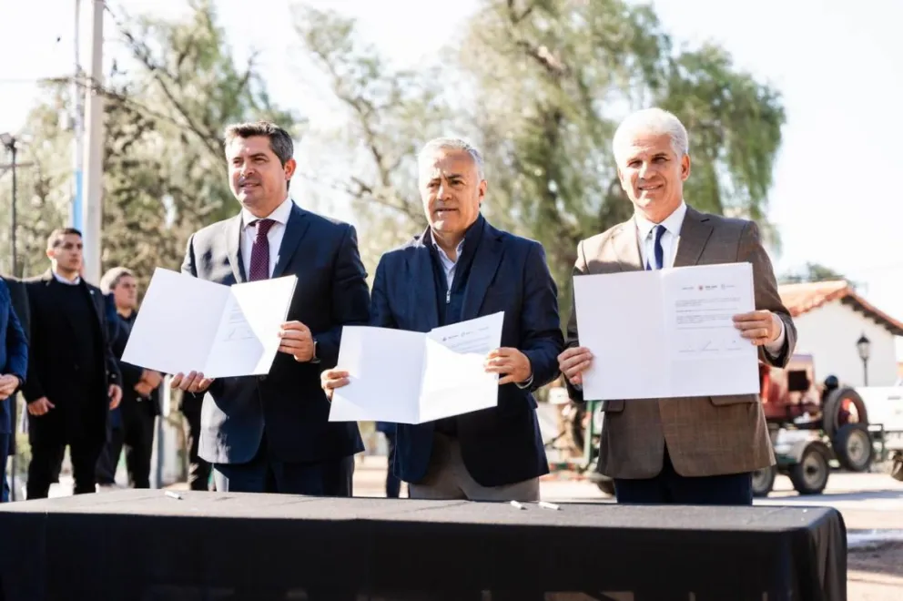 Gobernadores de Cuyo firmaron un convenio para implementar un plan de seguridad regional