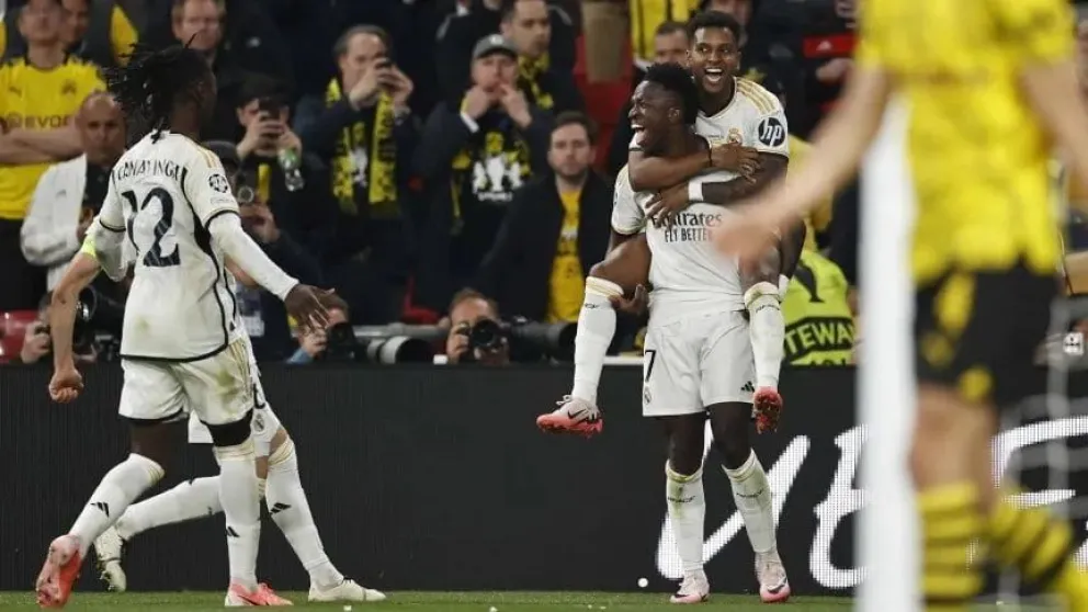 Real Madrid fue más que el Dortmund y se consagró campeón de la Champions por 15ta. vez en su historia