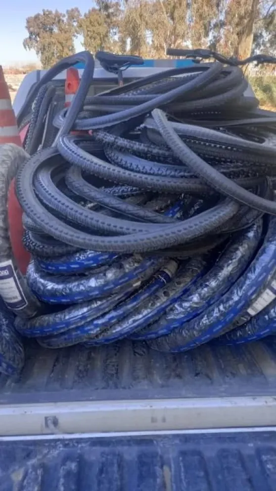 Atraparon a una banda delictiva que vendía bicicletas en Sarmiento 