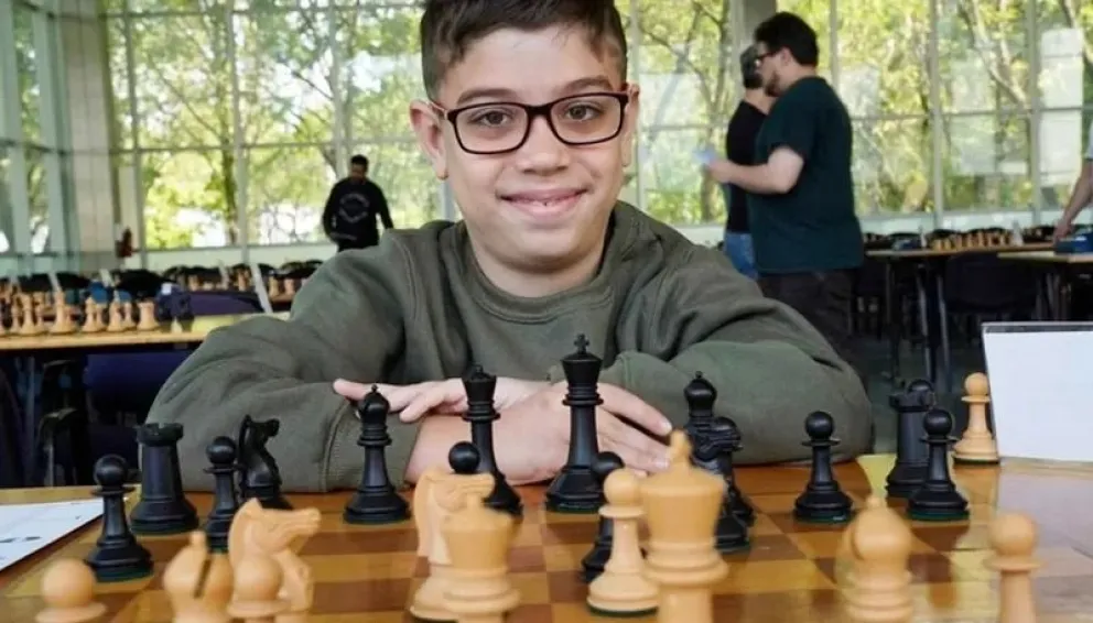 Faustino Oro salió segundo e invicto en el Campeonato Continental de Ajedrez 
