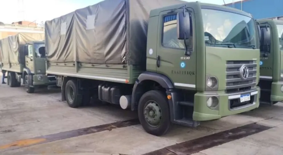 Comienza el operativo de distribución de los alimentos retenidos