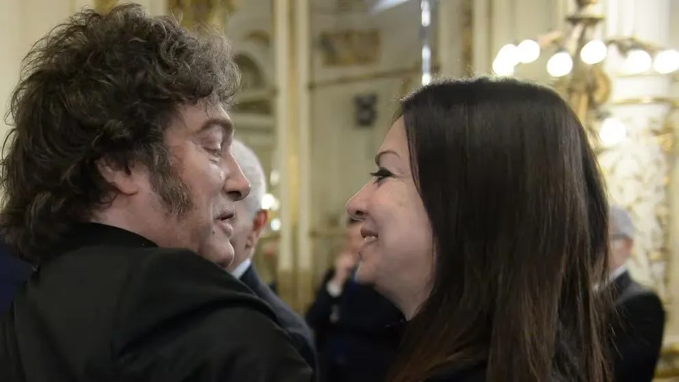 Milei volvió a respaldar a Pettovello: "Es la mejor ministra de la historia, la corrupción es de los kirchneristas"