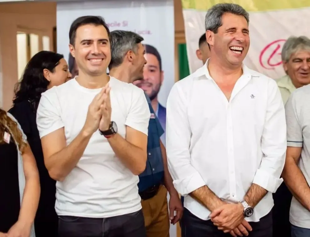 Tandem. Luis Rueda y Sergio Uñac se conocen de hace años y cultivaron una relación de amistad. El bloquista fue funcionario del peronista en la Cámara de Diputados y en la Gobernación.