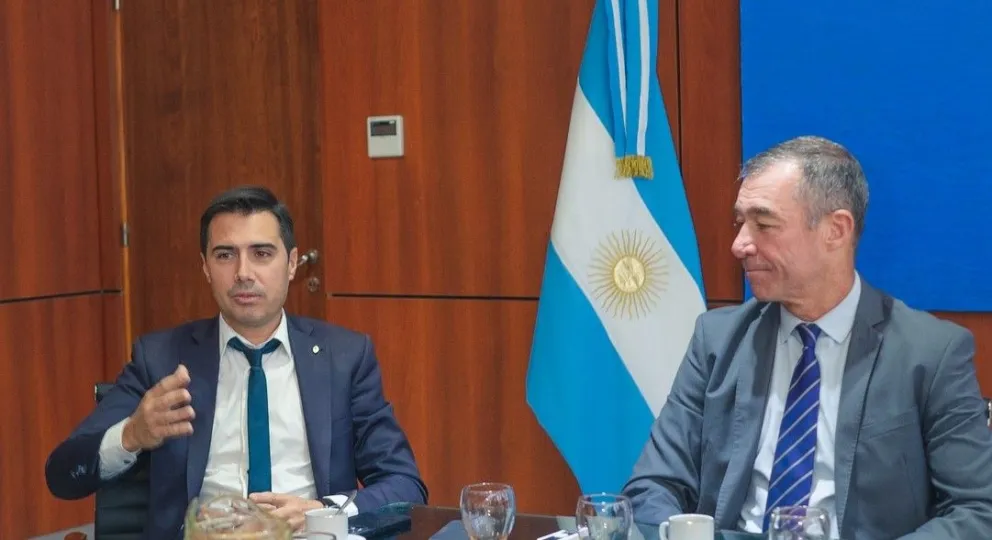 Contactos. Rueda, presidente de la bancada bloquista y del partido, ha aceitado vínculos con Fabián Martín, titular de la Cámara de Diputados y uno de los referentes de Juntos por el Cambio.